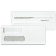 Check Envelopes, Double Window, Self Seal