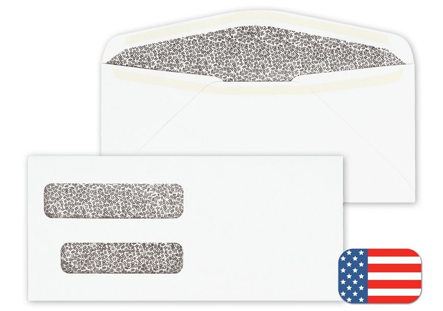 Product image for SS Double Window Envelope - Item# 92700