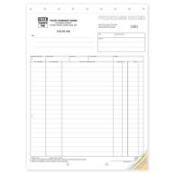  Purchase Orders, Classic Design, Large Format