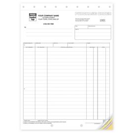 92- Purchase Orders, Classic Design, Large Format92