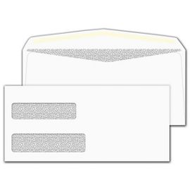 9308C-Double Window Confidential Envelope 9 x 4-1/8, Custom9308C