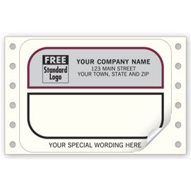 Order Continuous Mail Labels Mailing Labels: Custom Continuous & Inkjet ...