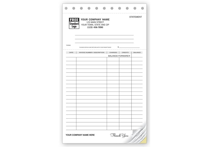 Product image for Classic Lined Statements with Ledger - Item# 93