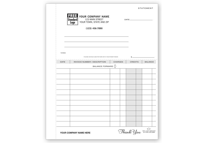 Product image for One-Write Statements - Item# 98