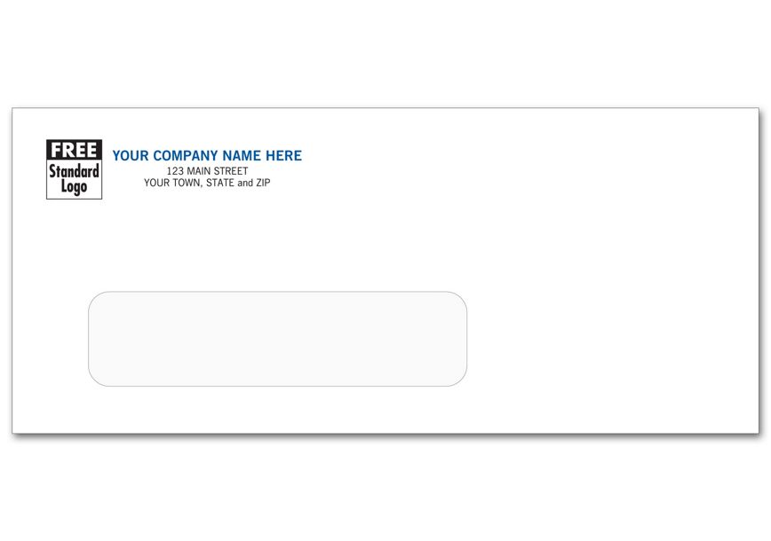 Product image for Single Window Envelope, Side Seam Construction - Item# 9WCC