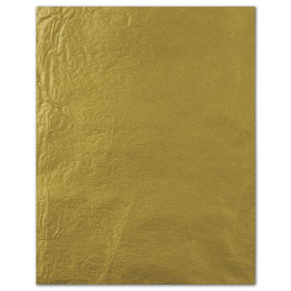 Metallic Tissue Paper, Gold, 20 x 30"
