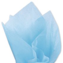 Solid Tissue Paper, Sky Blue, 20 x 30"