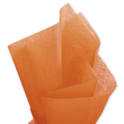 Solid Tissue Paper, Orange, 20 x 30"