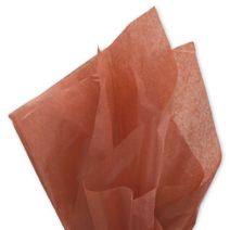 Solid Tissue Paper, Cinnamon, 20 x 30"