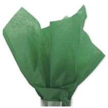 Solid Tissue Paper, Holiday Green, 20 x 30"