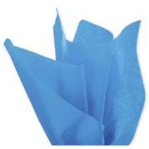 Solid Tissue Paper, Fiesta Blue, 20 x 30"
