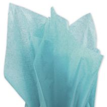 Solid Tissue Paper, Bright Turquoise, 20 x 30"
