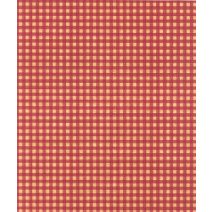 Gingham Kraft Red Tissue Paper, 20 x 30"