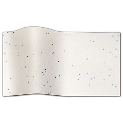 Blue Topaz Gemstone Tissue Paper, 20 x 30"