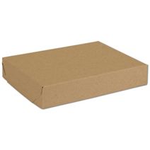 Natural Kraft Two-Piece Expandable Boxes, 11 1/4x8 1/2x2"