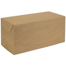 Natural Kraft Two-Piece Expandable Boxes, 15 x 7 x 7"