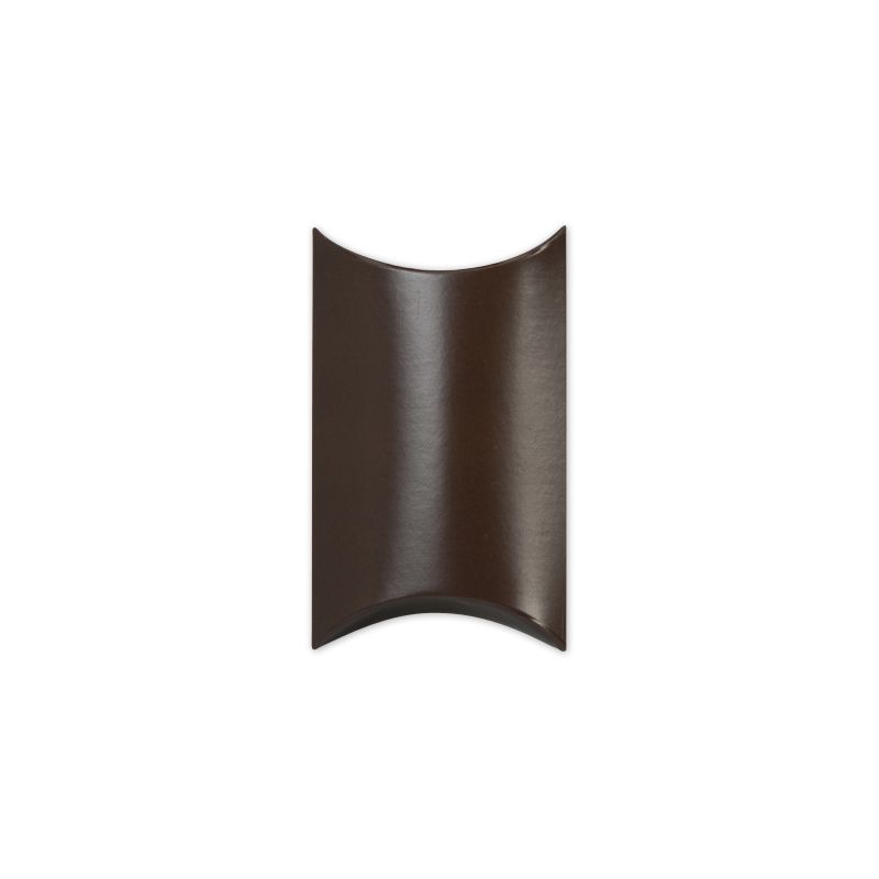 Satin Brown Pillow Boxes 3 1 2 X 3 X 1 Bags Bows
