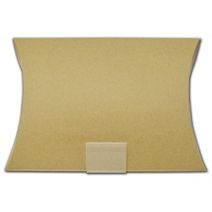 Kraft Corrugated Pillow Boxes, 9 x 2 x 12"