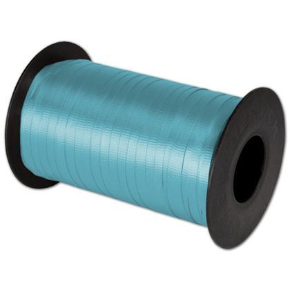 Splendorette Curling Turquoise Ribbon, 3/16