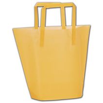 Goldenrod Frosted High-Density Trapezoid Shoppers