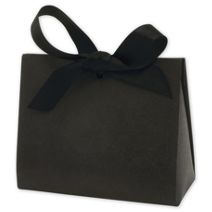 Black Kraft Purse Style Gift Card Holders, 4 1/2x2x3 3/4"