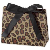Leopard Purse Style Gift Card Holders, 4 1/2 x 2 x 3 3/4"