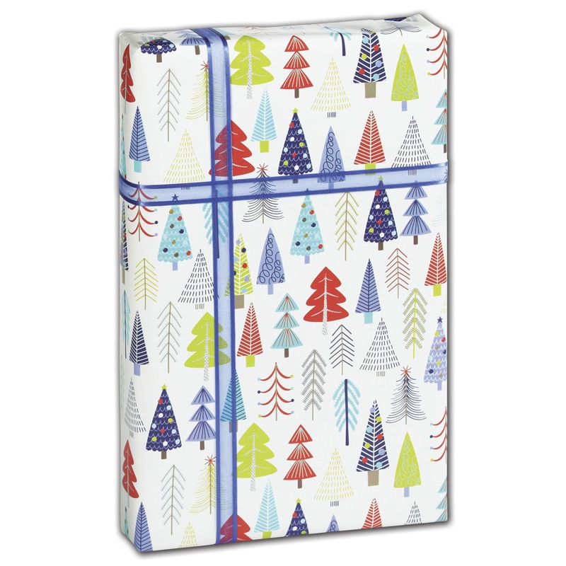 Tinsel Trees Gift Wrap 30 X 417 Bags Bows