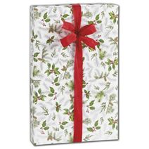 Glistening Pine Gift Wrap, 30" x 417'