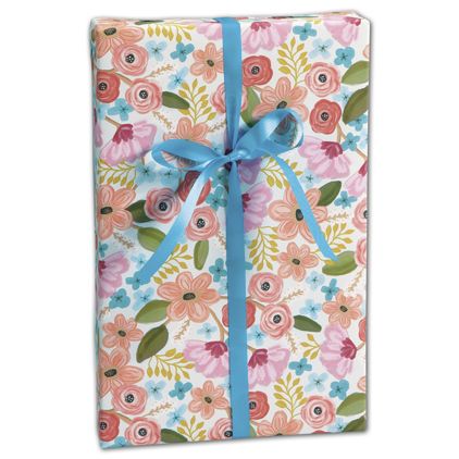 Gypsy Floral Gift Wrap, 30" x 417'