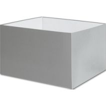 Silver Gift Box Bases, 8 x 8 x 5"