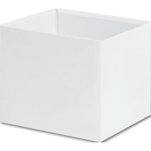 White Gift Box Bases, 4 x 4 x 3 1/2"