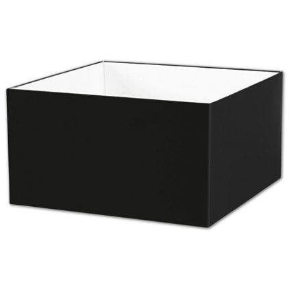 Black Gift Box Bases, 10 x 10 x 5 1/2"
