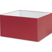Red Gift Box Bases, 10 x 10 x 5 1/2"