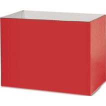 Red Gift Basket Boxes, 10 1/4 x 6 x 7 1/2"