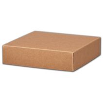 Kraft Gift Box Lids, 6 x 6 x 1 1/2"