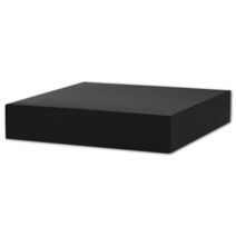 Black Gift Box Lids, 10 x 10 x 2"