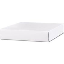 White Gift Box Lids, 10 x 10 x 2"