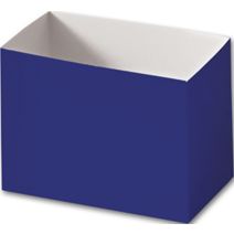 Navy Blue Gift Basket Boxes, 6 3/4 x 4 x 5"