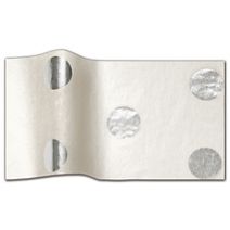 Silver Hot Spots Tissue Paper, 20 x 30"