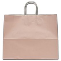 Light Pink Ice Shoppers, 16 x 6 x 12 1/2"