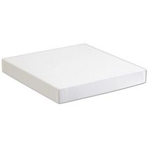 White Hi-Wall Gift Box Lids, 10 x 10"
