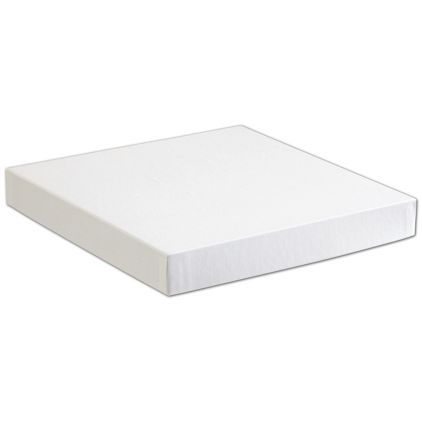 White Hi-Wall Gift Box Lids, 10 x 10"