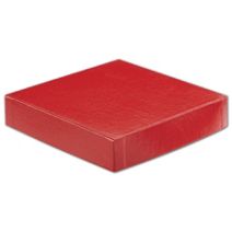 Red Hi-Wall Gift Box Lids, 6 x 6"