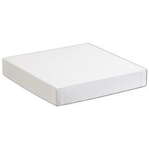 White Hi-Wall Gift Box Lids, 8 x 8"