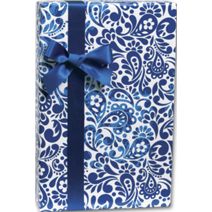 Batik Scroll Gift Wrap, 24" x 417'