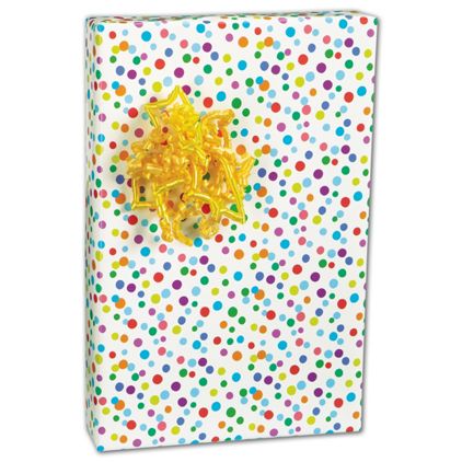 Ditty Dots Gift Wrap, 24" x 100'