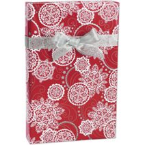 Lacy Snowflakes Gift Wrap, 24" x 100'