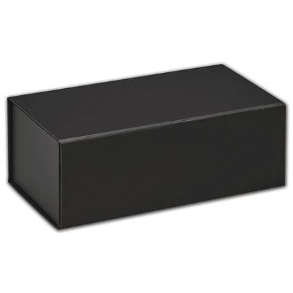 Black Magnetic Closure Gift Boxes, 7 x 4 x 2 3/4"
