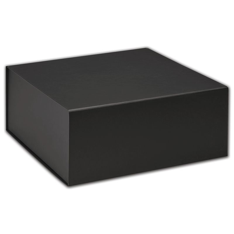 Black Magnetic Closure Gift Boxes 10 X 10 X 4 1 2 Bags Bows