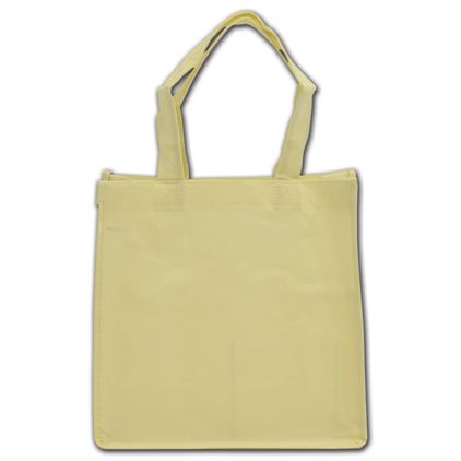 Ivory Non-Woven Shoppers, 10 x 5 x 10"